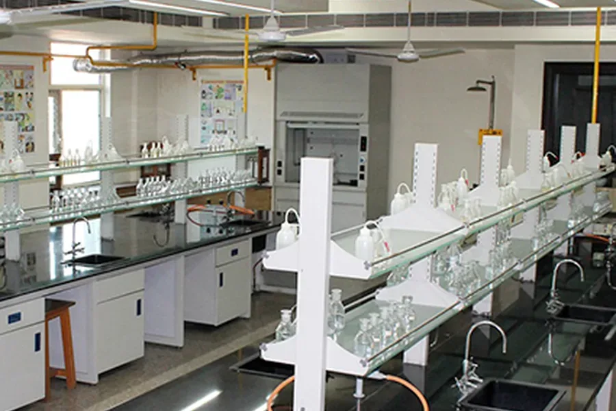 Chemistry Laboratory at Ambience Public School